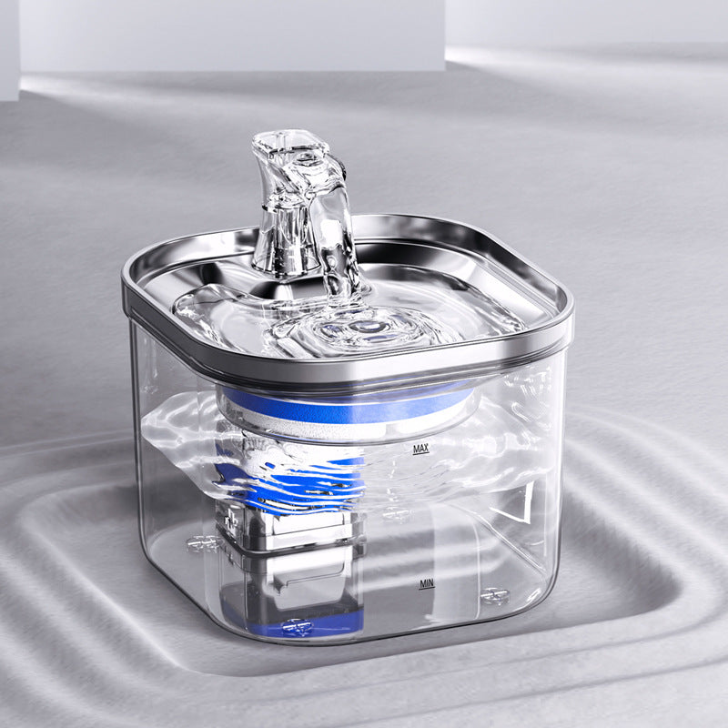 Fuente Automática de Acero Inoxidable para Mascotas