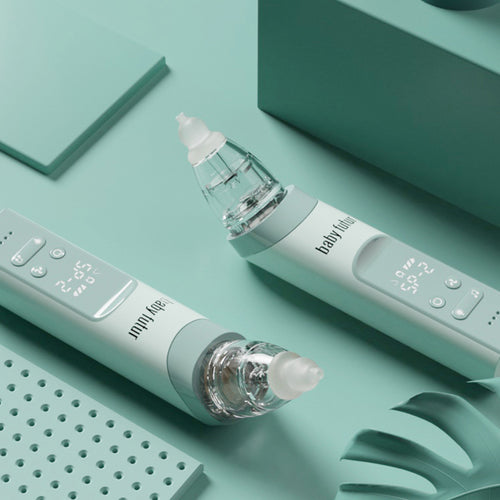 Aspirador Nasal Eléctrico para Bebé 2 en 1