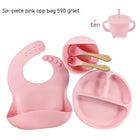 Set de Plato de Silicona para Bebé
