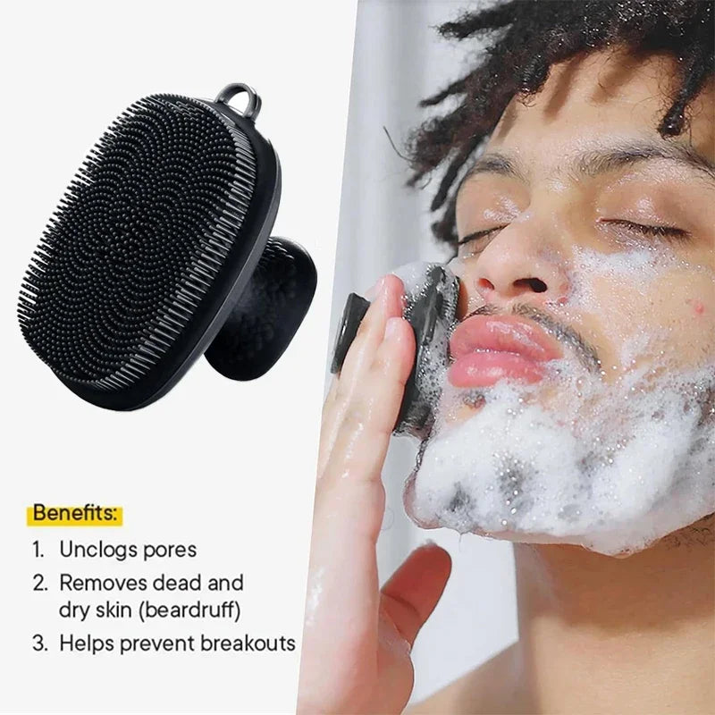 Cepillo Facial de Silicona Suave para Limpieza Diaria