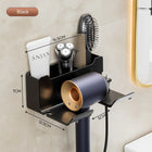 Soporte de pared para secador y plancha