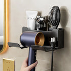 Soporte de pared para secador y plancha
