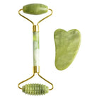 Set de Rodillo y Tabla Guasha de Jade