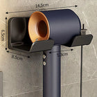 Soporte de pared para secador y plancha