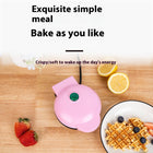 Mini Wafflera Eléctrica Compacta — Waffles en 3 Minutos
