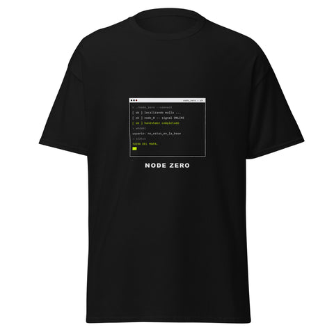 Playera NODE ZERO — TERMINAL