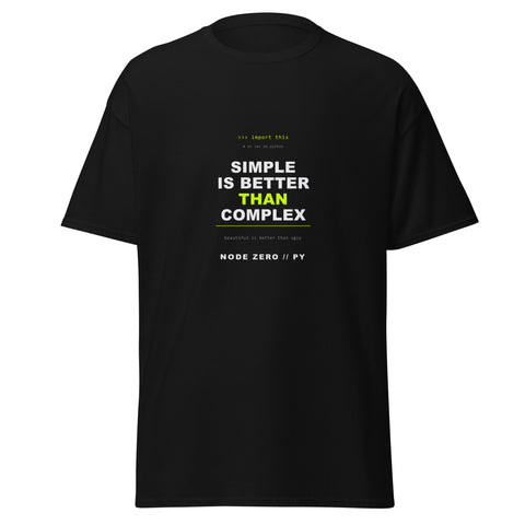 Playera NODE ZERO — ZEN (Python)