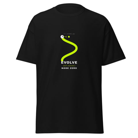 Playera NODE ZERO — SNAKE (Python)