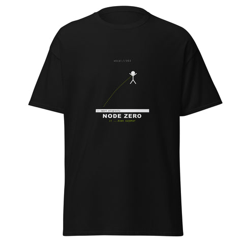Playera NODE ZERO — GRAVITY (Python)