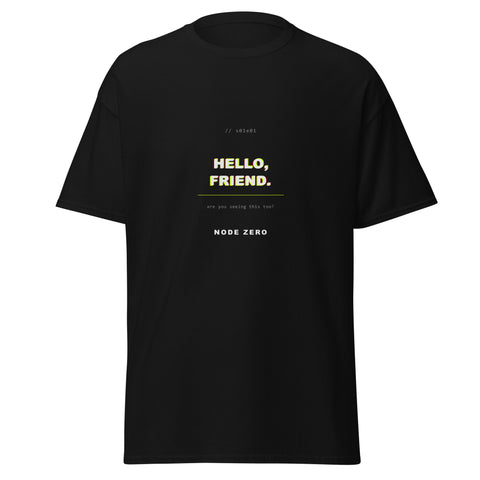 Playera NODE ZERO — FRIEND